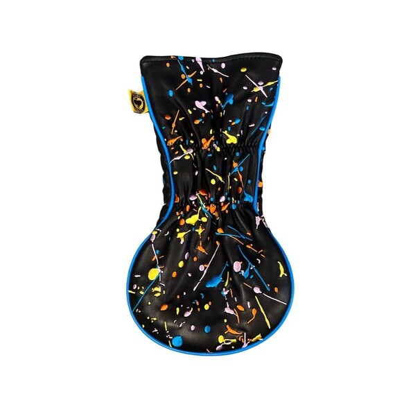New Pins & Aces Golf Driver Headcover Limited Edition Graffiti/Paint Splatter - Picture 2 of 3